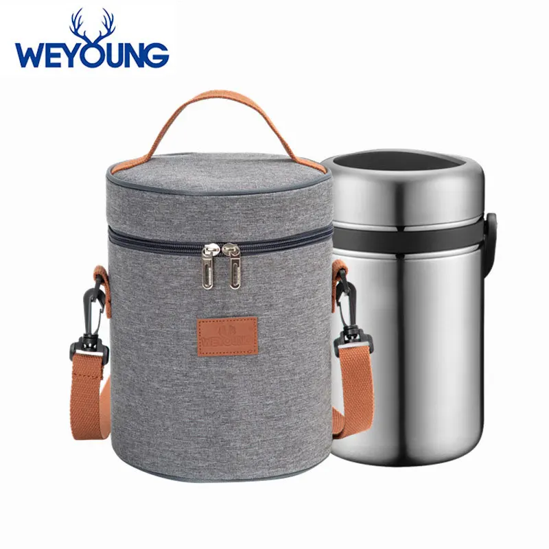 

Portable Insulated Lunch Bag Outdoor Camping Hiking Food Thermal Pouch Women Picnic Drink Snack Keep Fresh Storage Cooler Bag