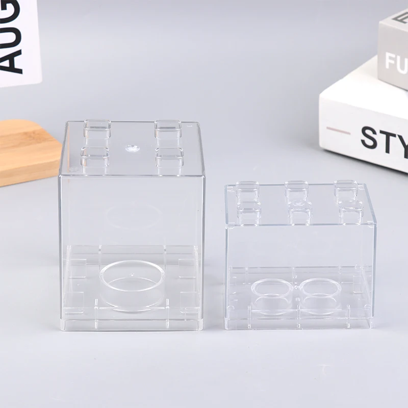 1Pcs Auto Modelle Lagerung Box Figuren Display Boxen Acryl Box Staubdicht Schutz Vitrine Sammlerstücke Display Box