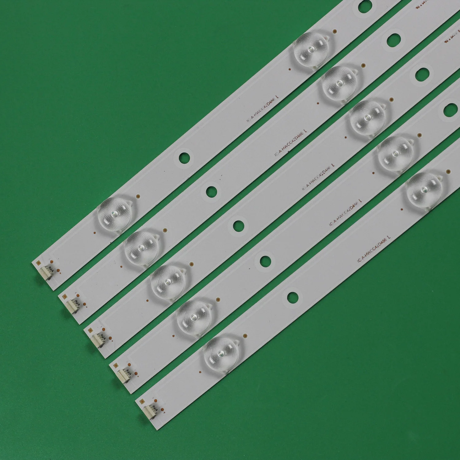 5pcs/set 850mm LED Strip 8 Lamp for 42' TV TC-43DS630C TX-43ESW504 TH-43C410K TC-43SV700B TC-43ES630B IC-A-HWCC42D486