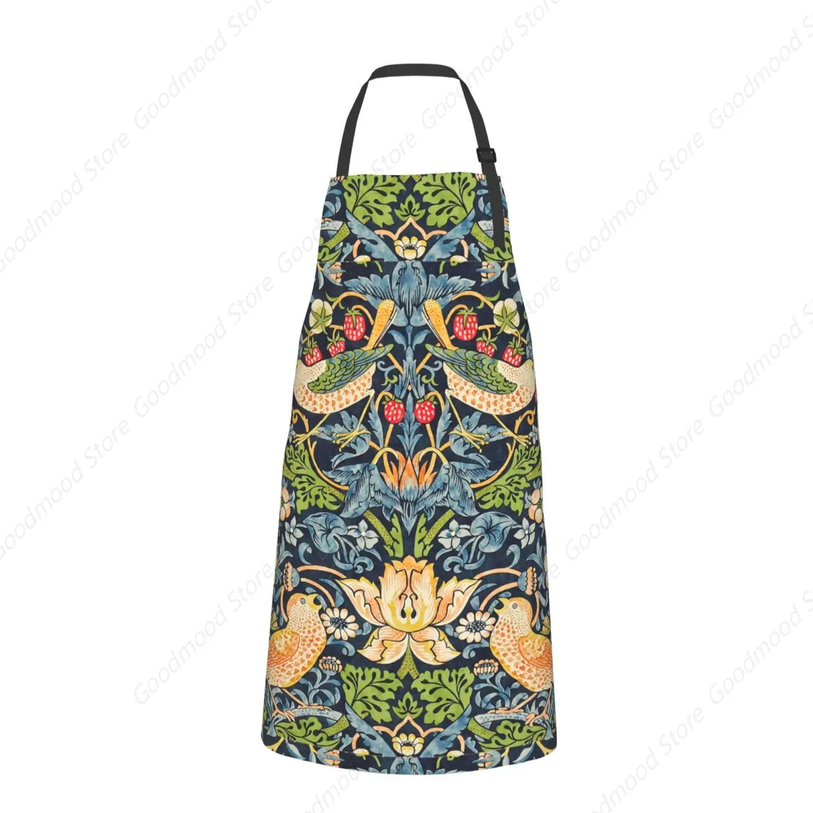 Chicken Leg Burger Drink Print Cooking Aprons Grilling Bbq Kitchen Apron With Pockets Cooking Kitchen Aprons For Women Men Chef