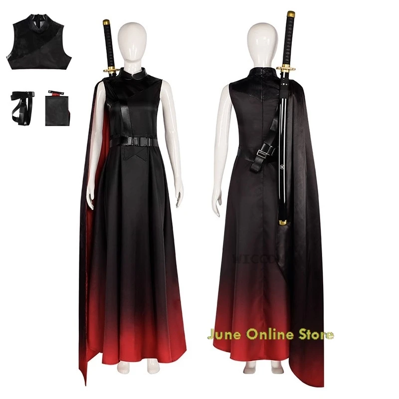 

Sophon Cosplay Costume Three Body Role Play Women Problem Sci-fi Halloween Party Outfit Women Party Samurai Fight Suit 2024 New