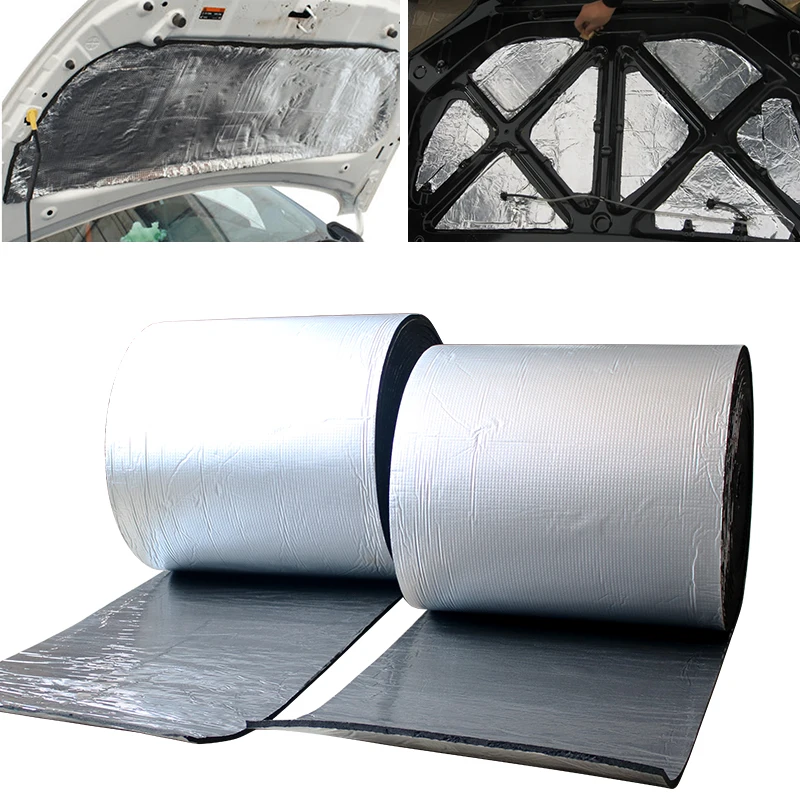 

50x200cm 5/10mm Car Acoustic Thermal Sound Deadener Mat Sound Proof Wall Panels Auto Deadening Noise Insulation Mats For Cars