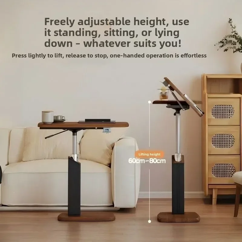 DSA sofa side several home desktop living room mobile folding table bedroom bedside table lifting computer table