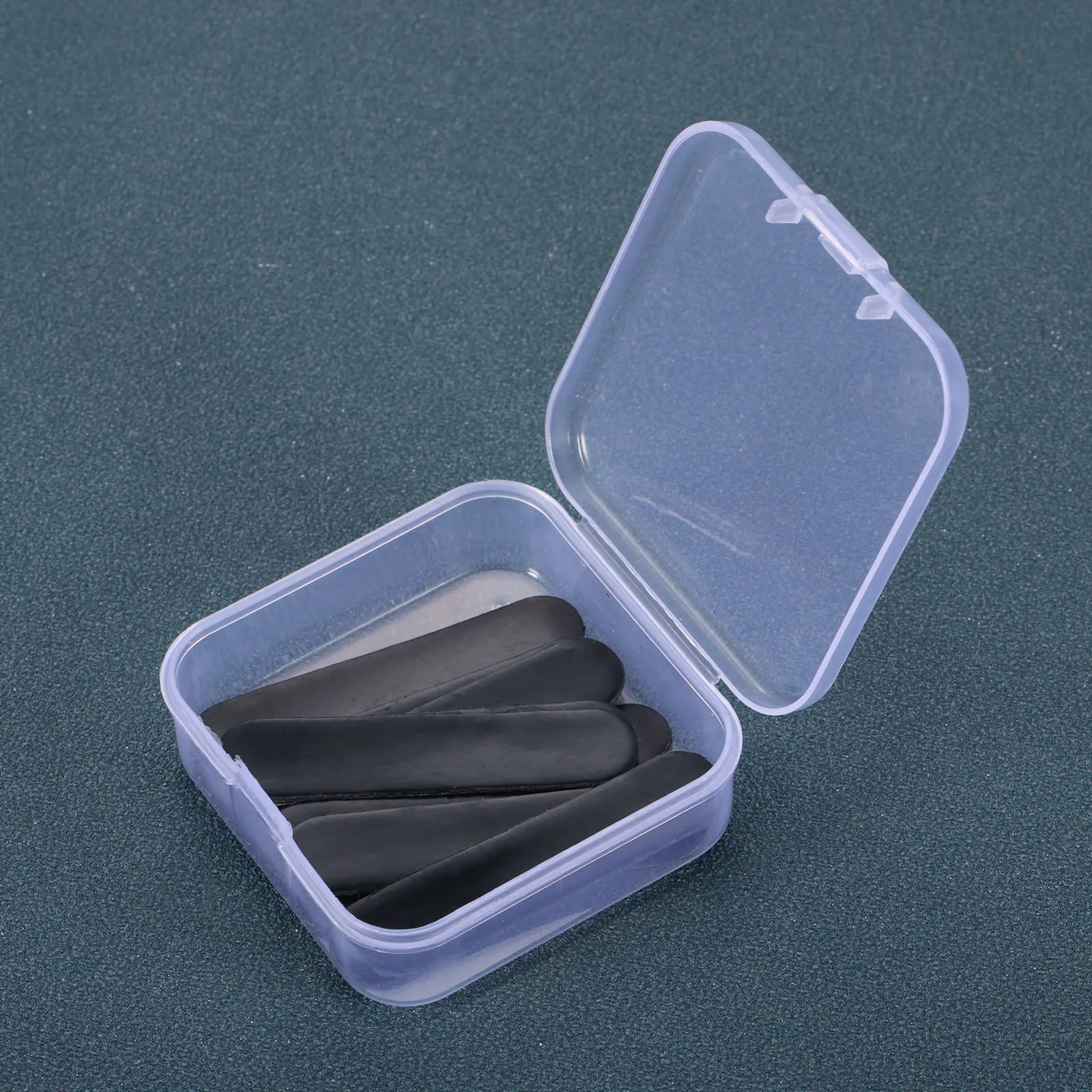 

30 шт. черные клейкие ленты для игроков в гольф с коробкой для хранения, добавление веса качелей, простота в использовании для теннисной ракетки для гольф-клуба