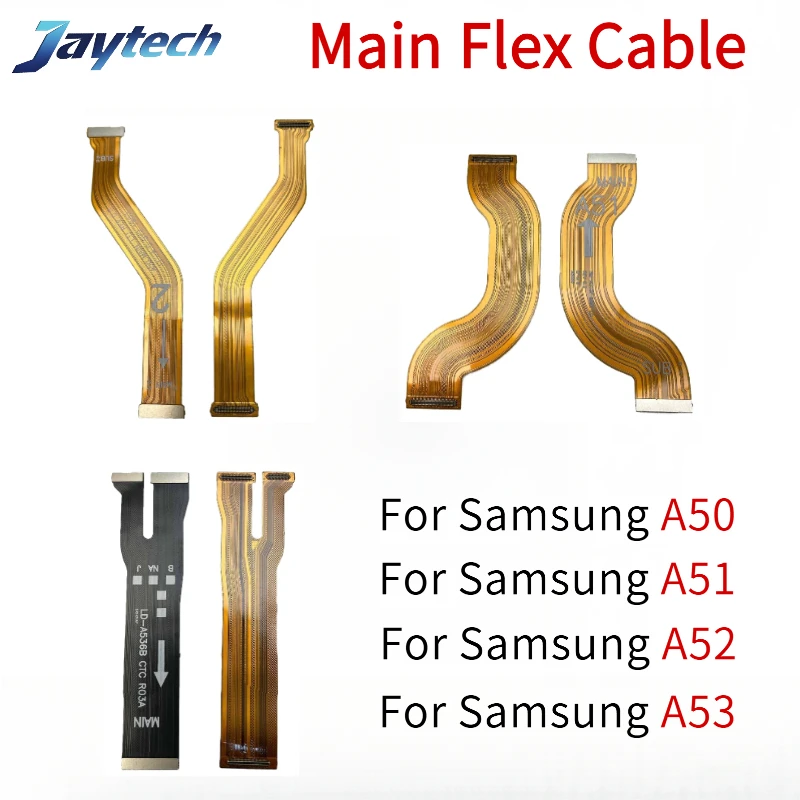 10PCS Motherboard Main Board Connection Connector Ribbon Flex Cable For Samsung Galaxy A50 A51 A52 A53 A55 A35 Replacement