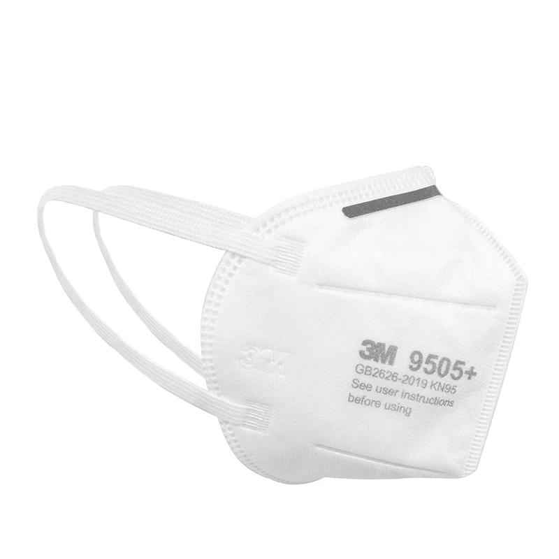 50 sztuk/partia 3M maska 9505 + Neckloop KN95 maska przeciwpyłowa Respirator Anti-haze ochronne jednorazowe maski cząstek stałych 3M autentyczne