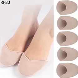 Breathable Ballet Toe Protectors Cover Toes Soft Pads Protectors Forefoot Sweat Absorbing Elastic Knitted Fabric Foot Care Tool