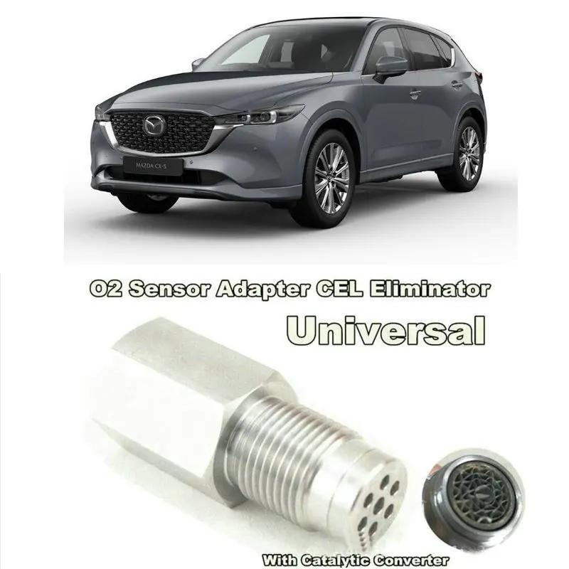 O2 sensor adapter cel eliminator with catalytic converter For mazda 3 cx5 6 2 cx30 cx3 accessories