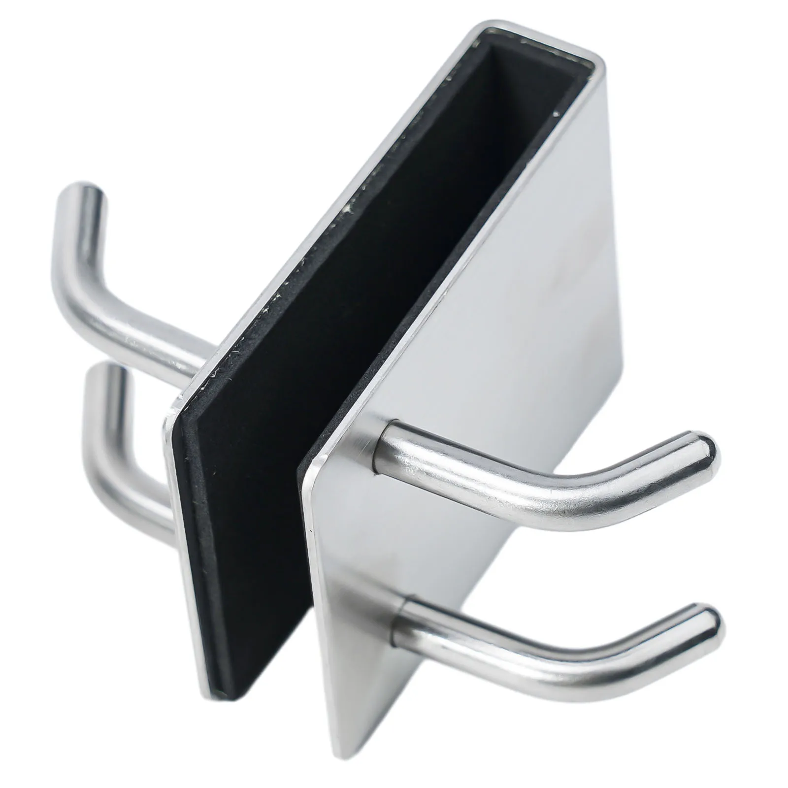 Multifunction Shower Hooks with Scratch Resistant Sponge Easy No Drill Installation for Hanging Towels and More