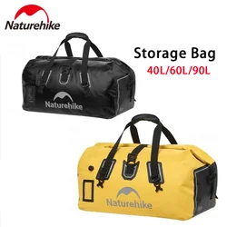 Naturehike 40L/60L/90L River Trekking Bag Outdoor 500D PVC Net Clamping Cloth Waterproof Sport Storage Bag Beach Bag Travel Bags