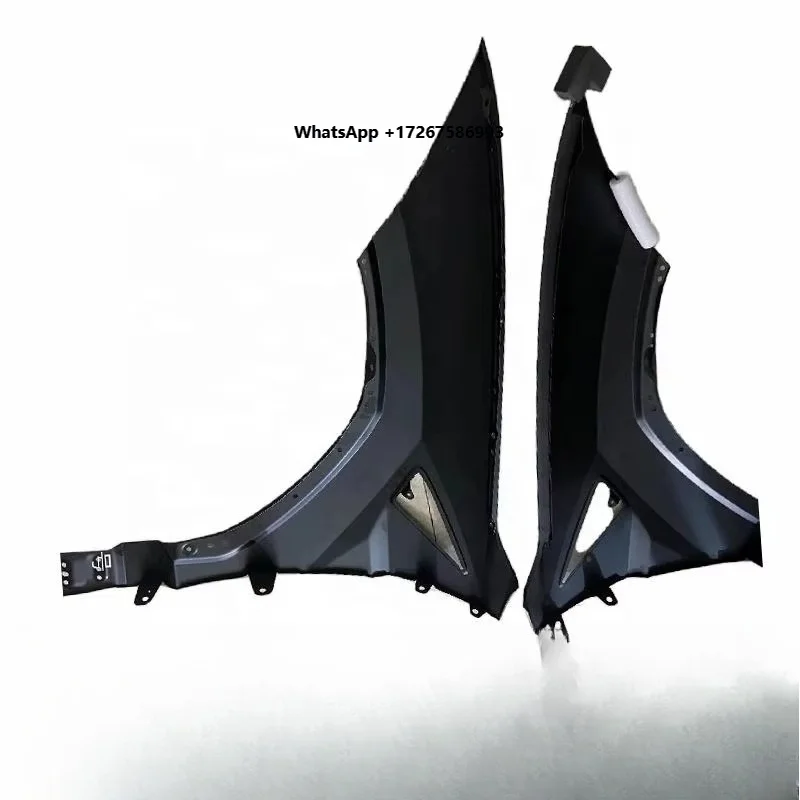 High Quality Remanufactured Black Left Right Front Fenders Original Factory Replicated Rubber Material 100% Tested