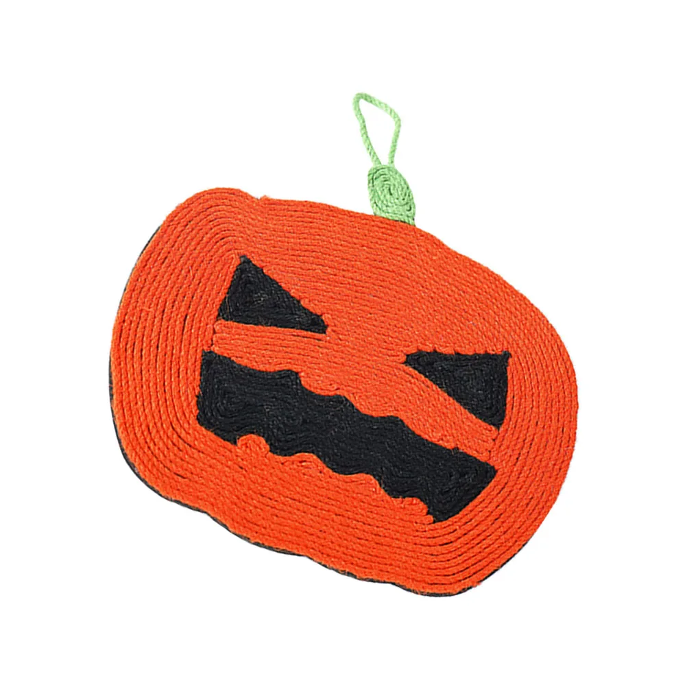 

Scratching Sisal Scratcher EVA Pumpkin Cat Scratcher Multi functional Toy Reduces Loneliness Home Use Cat Plaything Kitten Mat