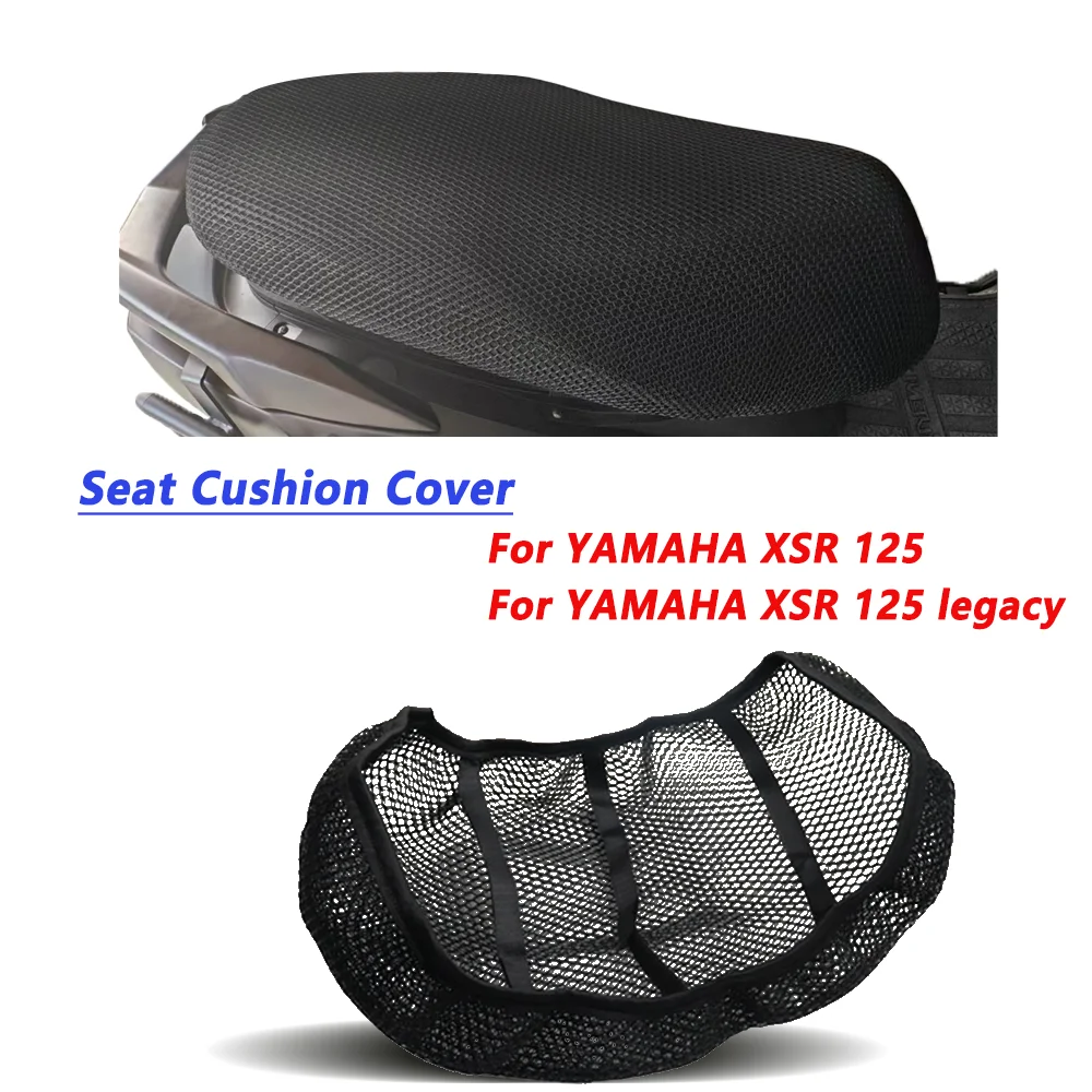 

Чехол на сиденье мотоцикла YAMAHA XSR125 XSR 125, 3D эластичный дышащий термостойкий противоскользящий защитный коврик