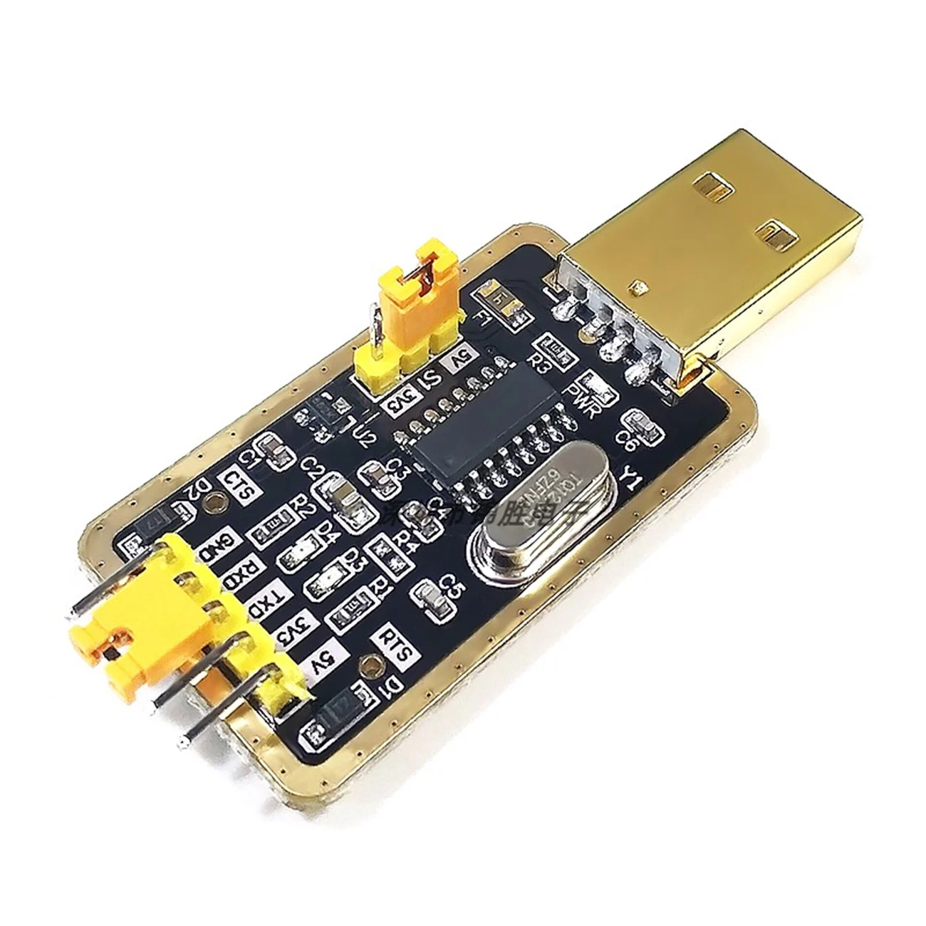 وحدة CH340 بدلاً من PL2303 ، وحدة CH340G RS232 إلى TTL ترقية USB إلى المنفذ التسلسلي في تسعة فرشاة لوحات صغيرة