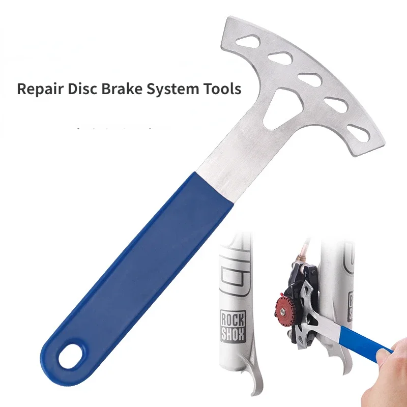 Bike Disc Brake Wrench Bicycle Brake Rotor Caliper Pad Spreader Spanner Bike Repair Wrench Repair Tool Parts Cycling Accessories