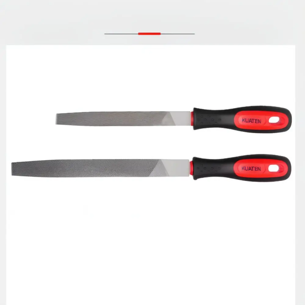 For For Kuaten Steel Rasp File Set High Hardness Metal Wood Crafting Tools Manual Shaping Deburring Flat Round Triangle Toolset