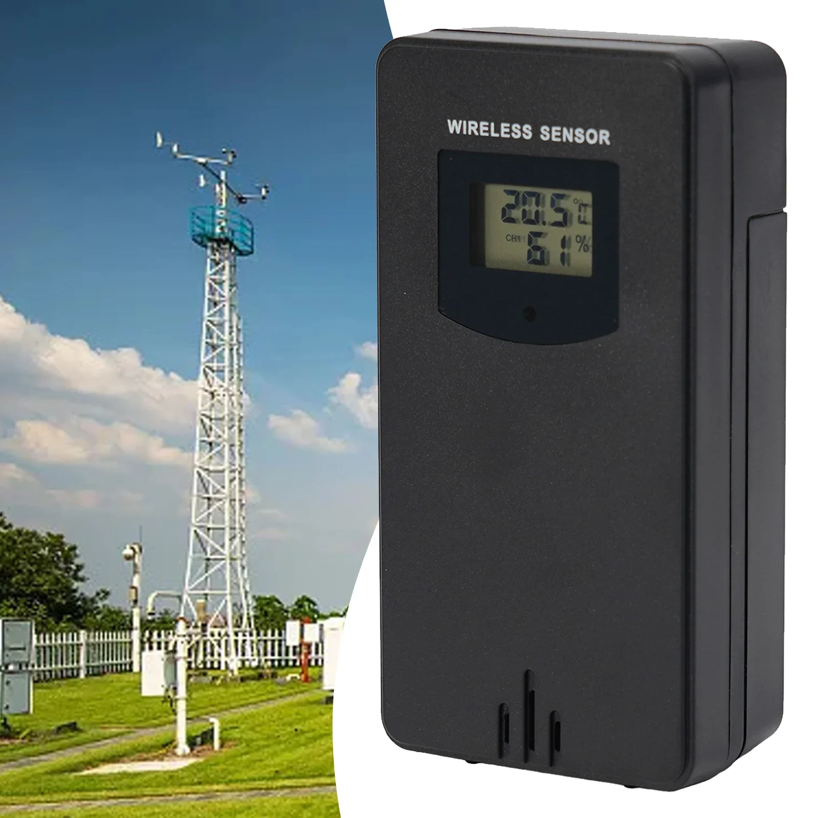 For FanJu Weather Station Wireless Outdoor Sensor Indoor Transmitter Perfect addition to your existing weather station setup