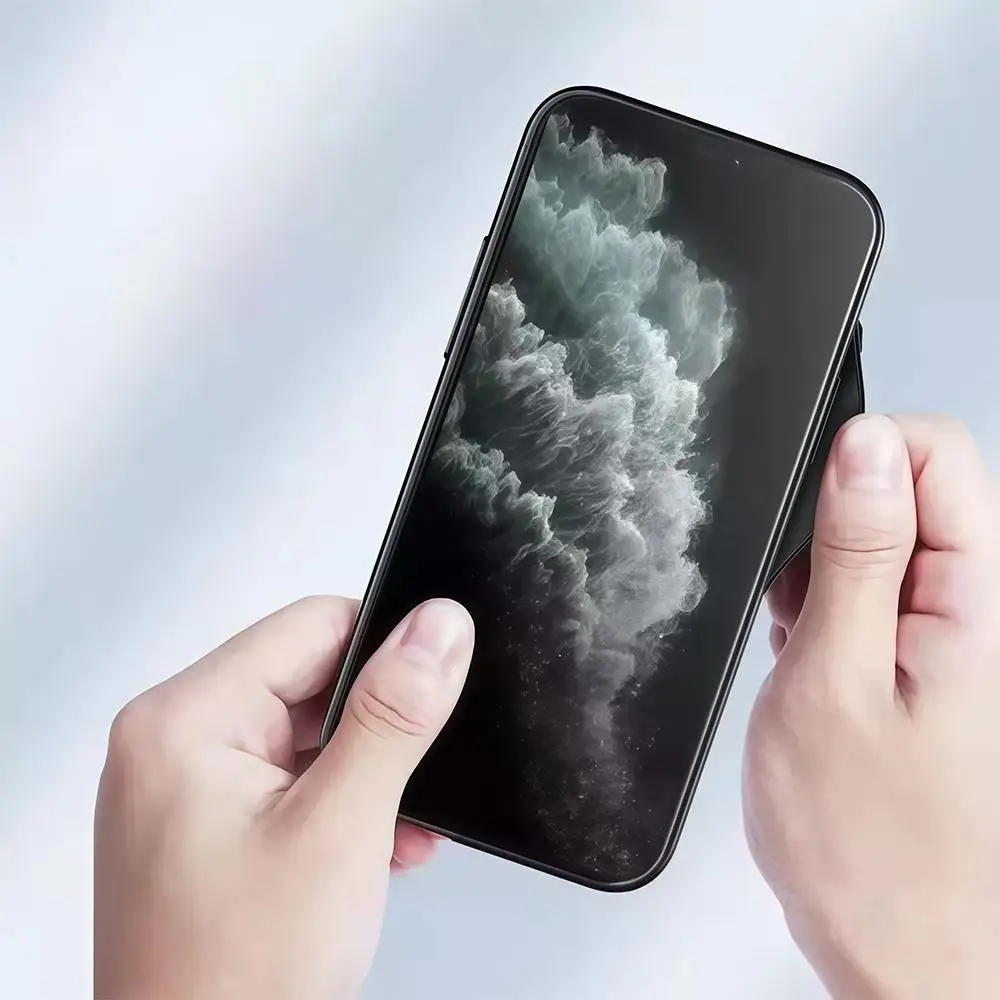 حافظة هاتف على شكل جيتار برتقالي لهاتف آيفون 17 air 16 15 14 13 12 11 Pro Max X فتحات دقيقة في غطاء PC زجاجي مضاد للسقوط من الأكريليك