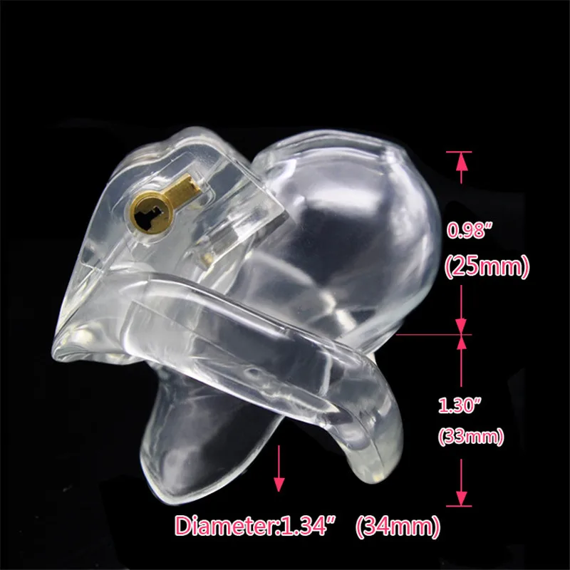 Clearance Price The Nub of HT V3 Male Chastity Device,Penis Rings,Small Cock Cage,Penis Cage,BDSM Sex Toys for Man Gay