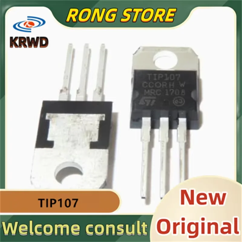 10 قطعة TIP107 رقاقة جديدة ومبتكرة IC TI107 T107 107
