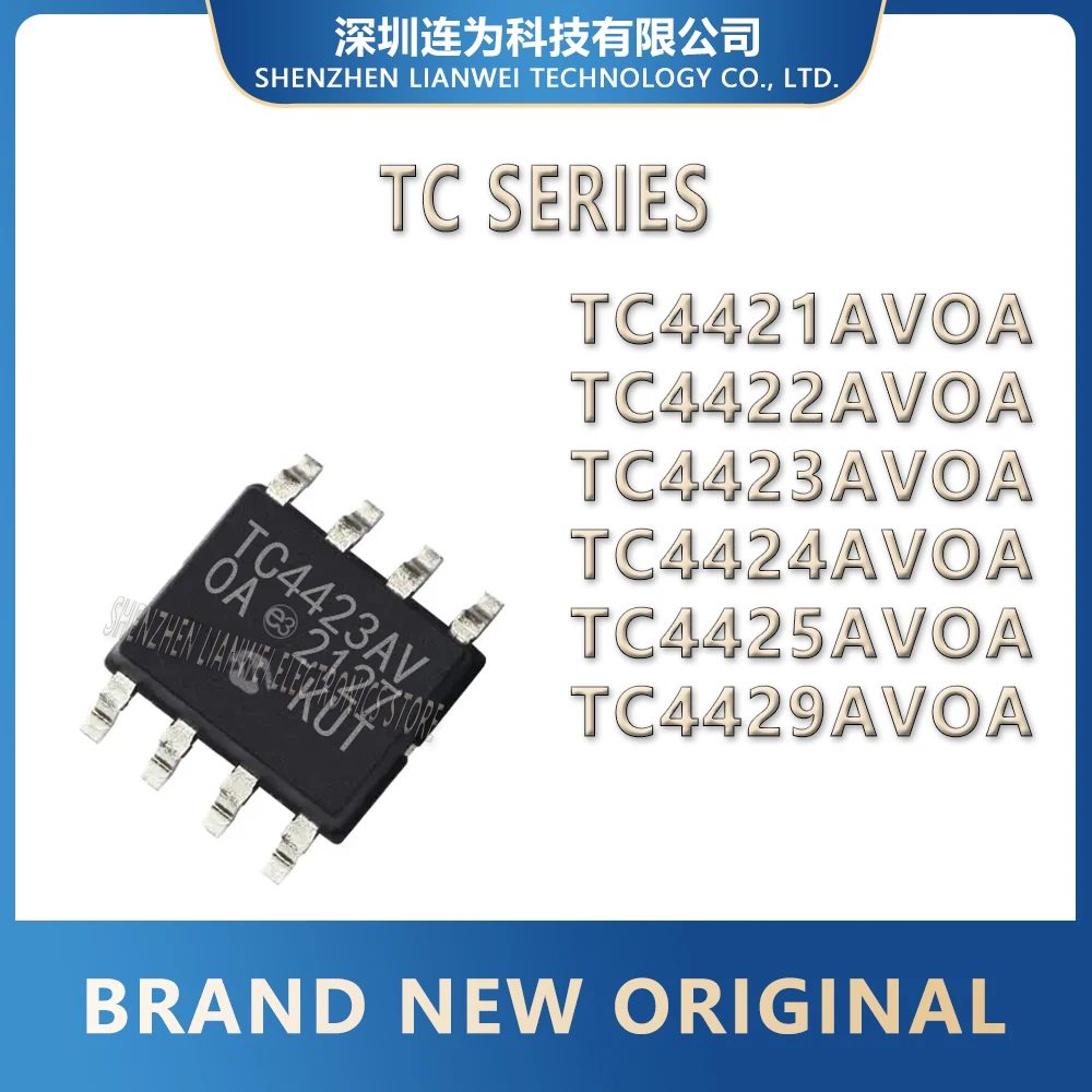 TC4421AVOA TC4422AVOA TC4423AVOA TC4424AVOA TC4425AVOA TC4429AVOA TC4421 TC4422 TC4423 TC4424 TC4425 TC4429 TC IC Chip SOP-8