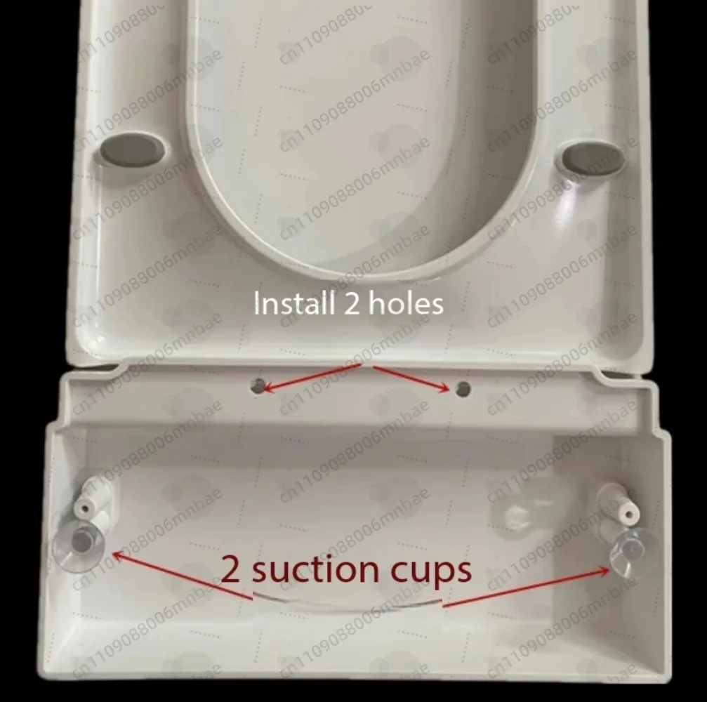 Pulse Toilet Cover, Household Universal Water Tank Urea-formaldehyde Slow Drop Silent Lid