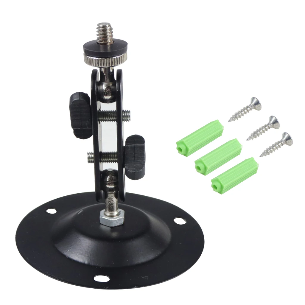 壁掛けブラケット設置モニターホルダー 1/4 ネジ付き CCTV 監視カメラスタンド プロジェクターブラケットマウントサポート