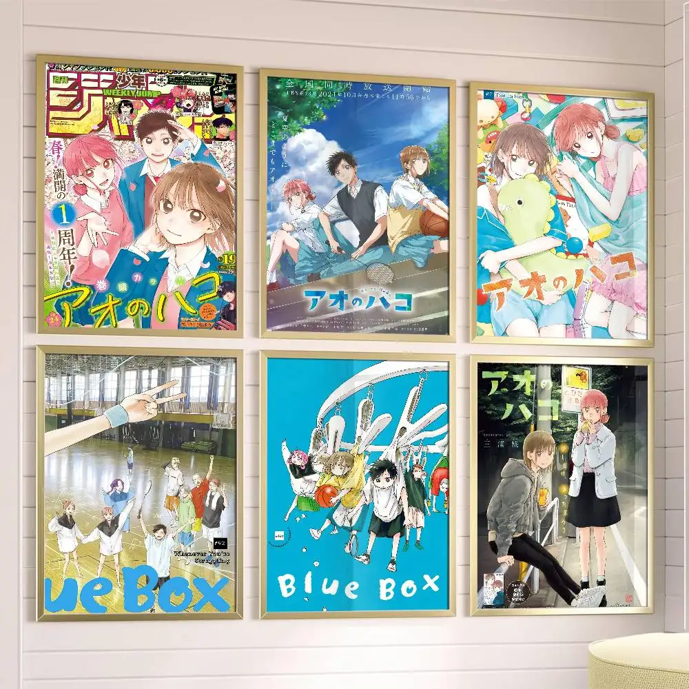 

Blue Box Chinatsu Taiki Hina Poster Posters,waterproof Paper Stickers,coffee Shops,bar Living Rooms