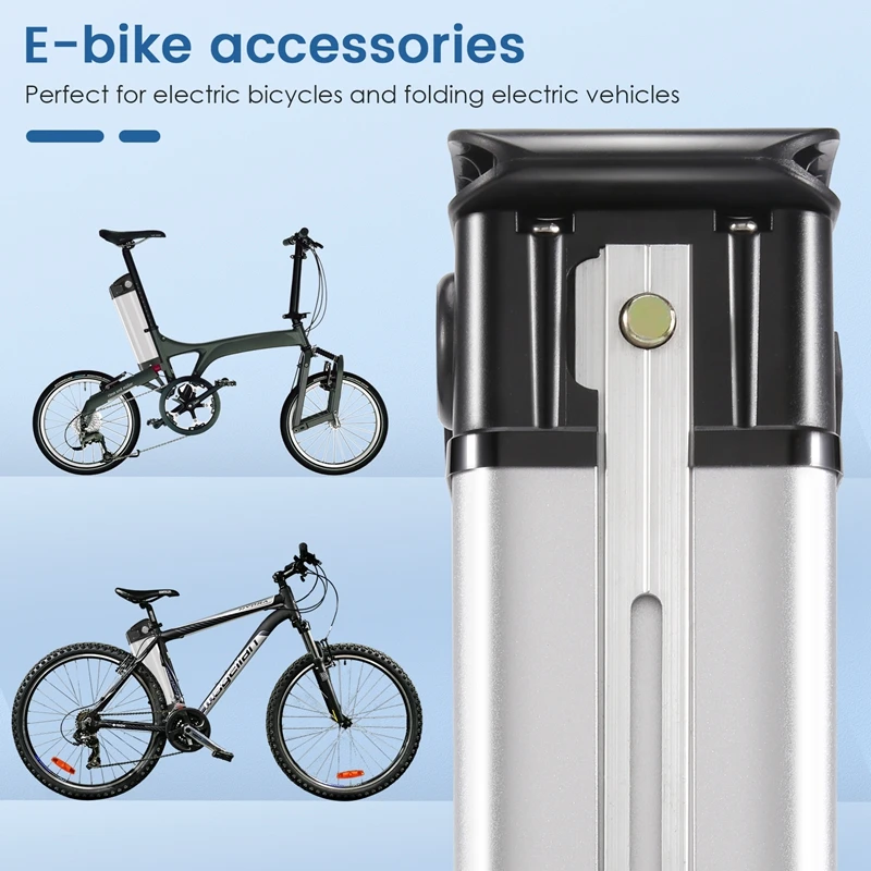 Electric Bike 36V/48V Large Capacity Battery Case 18650 Holder Case E-Bike Accessories