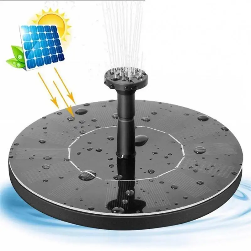 

13/16CM Solar Floating Fountain Solar Fountain Garden Water Fountain Pool Pond Decoration Solar Panel Powered Fountain