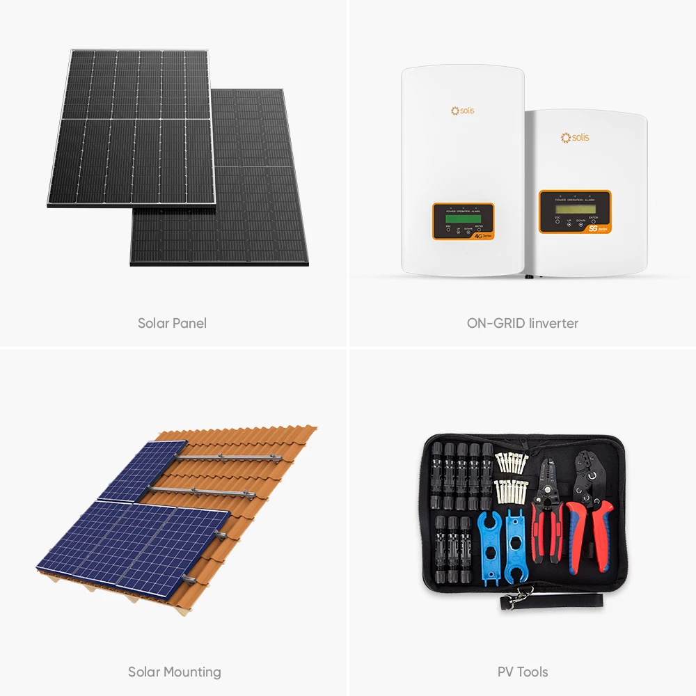 Wholesale Buy On Grid Solar Energy System 10 20 30 35 40 50kva Complete Set Solar Home Power System