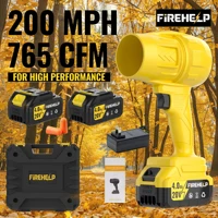 FIREHELP Cordless Leaf Blower Electric Jet Blower, Portable Dust Remover, Handheld Blower – 200 MPH Air Speed, 765 CFM Air Volum 5