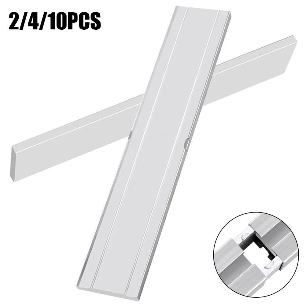 Insert Connector Solar Rails 2 4 10pcs Solar Power Part Photovoltaic Bracket Profile Insert Connector Solar Aluminum Solar Rails