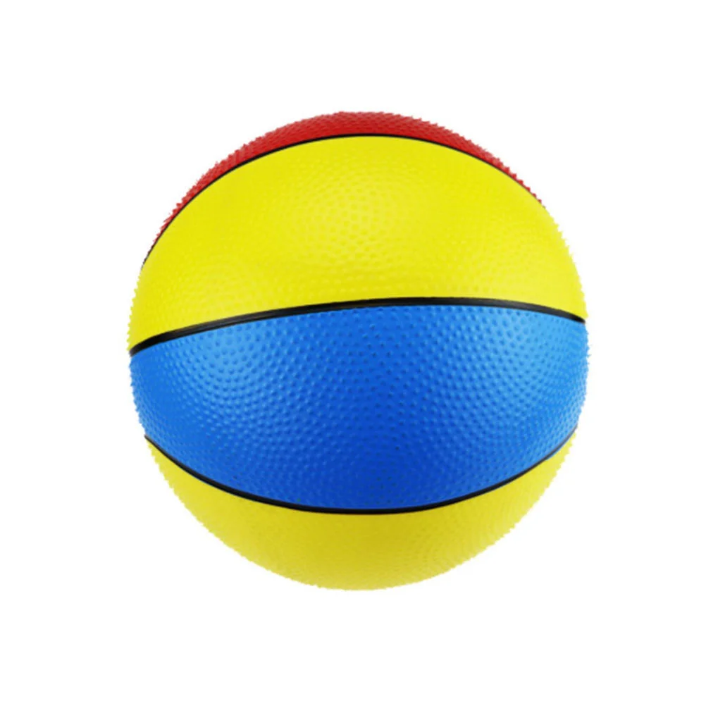 4 pçs brinquedo interno bola inflável crianças brinquedo pintado praia pequeno pvc basquete