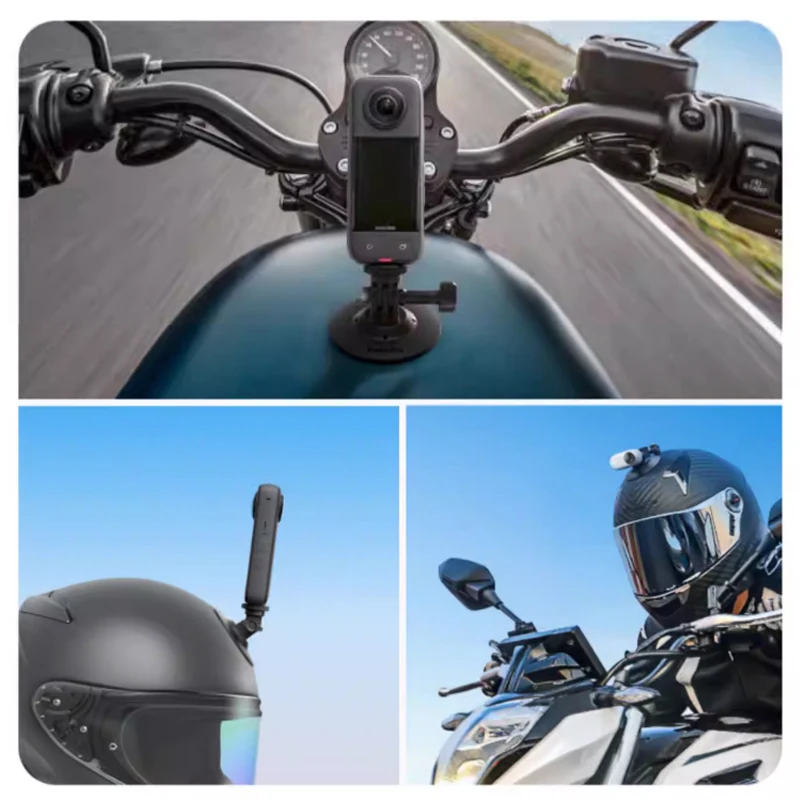 Insta360 Motorcycle Kit (Upgrade) for X4/X3/GO 2/GO 3/GO 3S/ACE PRO/ACE - Official 360 Camera Accessories view 3