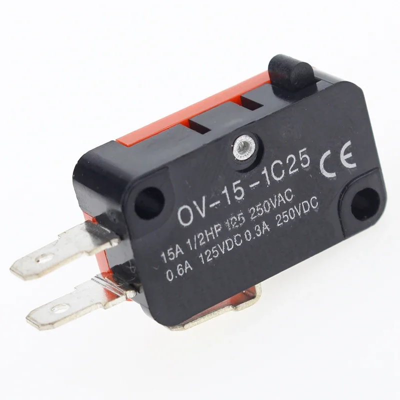 10 pz/lotto microinterruttore grande V-15-1C25, forno a microonde punto argento V-15-IC25, interruttore di contatto, interruttore tattile punto rame