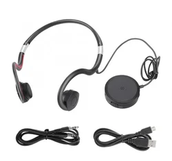 BN802 Bone Conduction earphone old man headset sports built-in battery sound amplifier Hearing Aid headphone