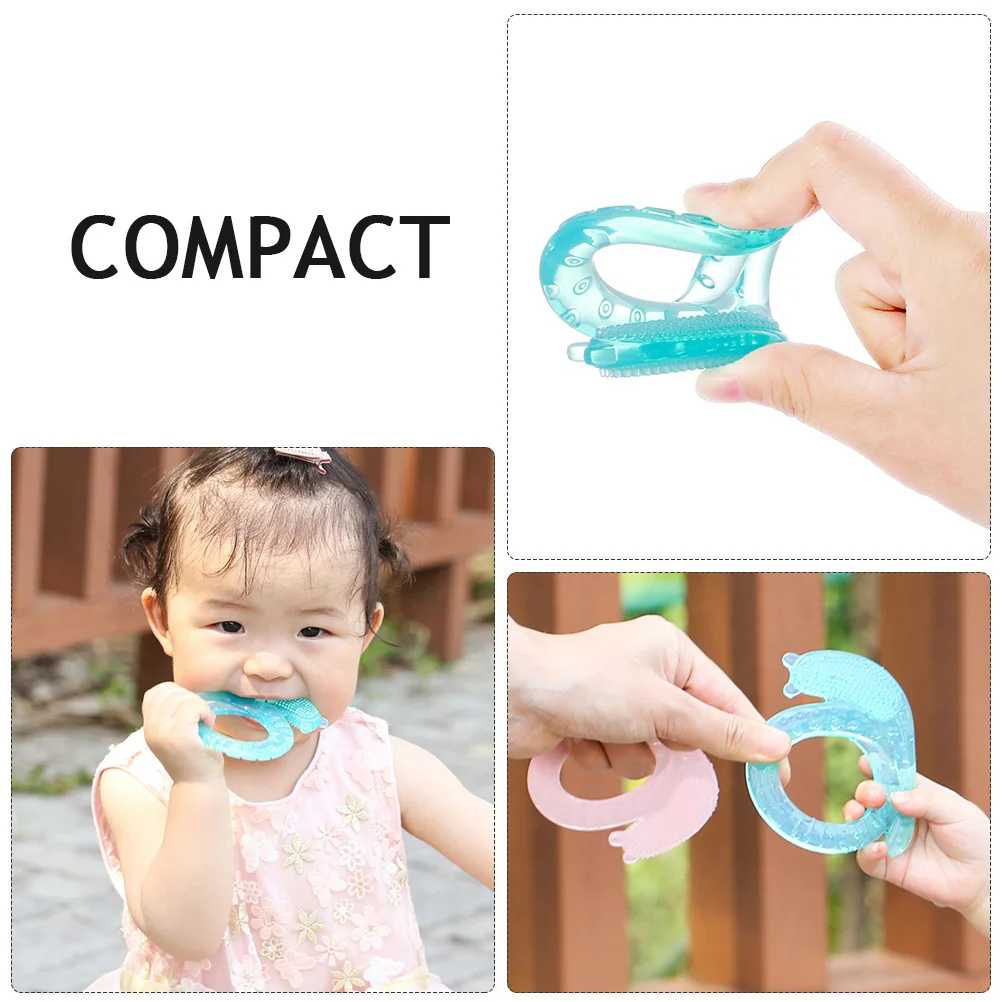 

Silicone Snail Teether Baby Molar Toy Infant Educational Teething Necklace Newborn Odorless Friendly Cartoon Shape Premium