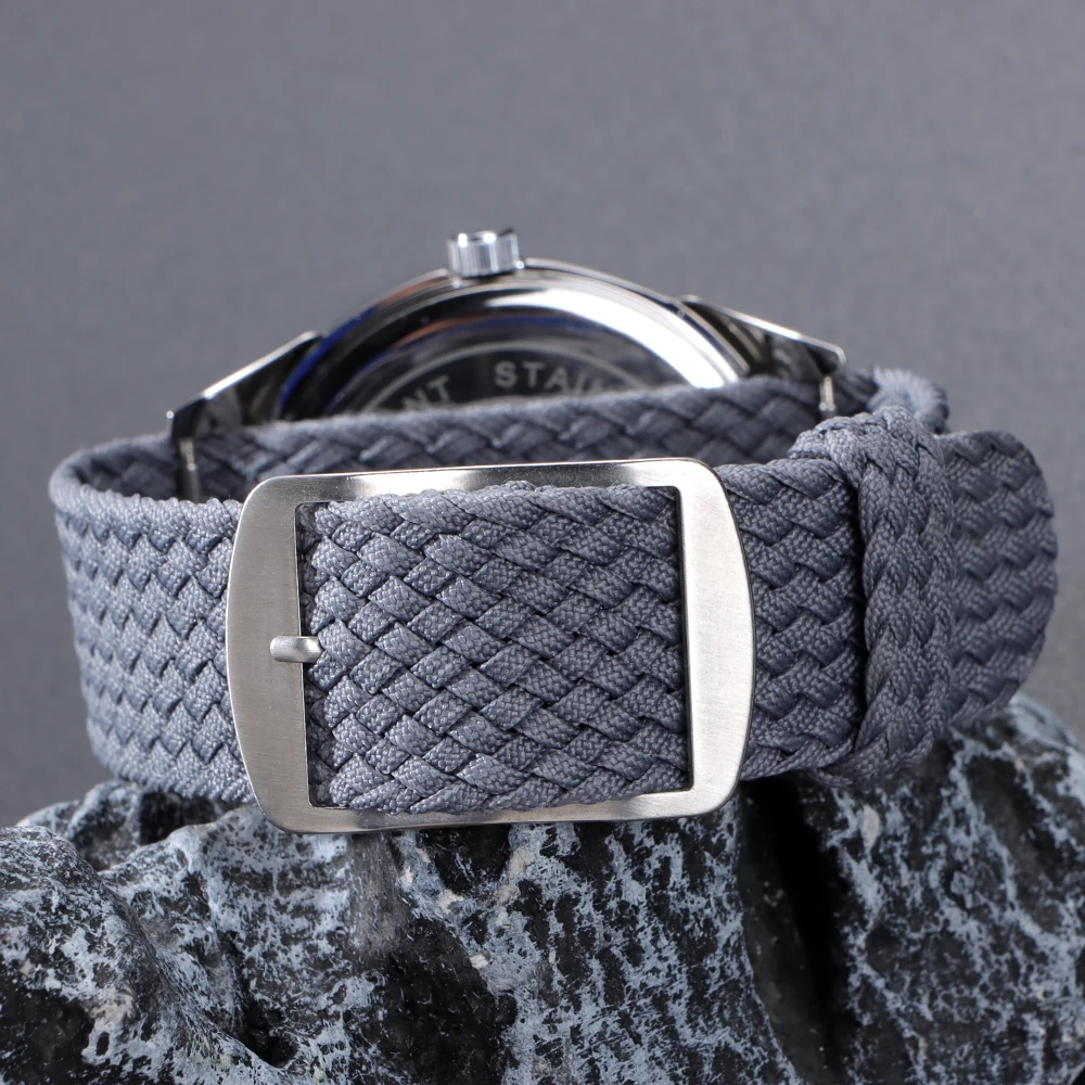 عالية الجودة النايلون 18 مللي متر 20 مللي متر 22 مللي متر حزام (استيك) ساعة ل Seiko ل الأحفوري ل أوريس العسكرية عادية حزام الساعات الجيش الرياضة الأشرطة استبدال