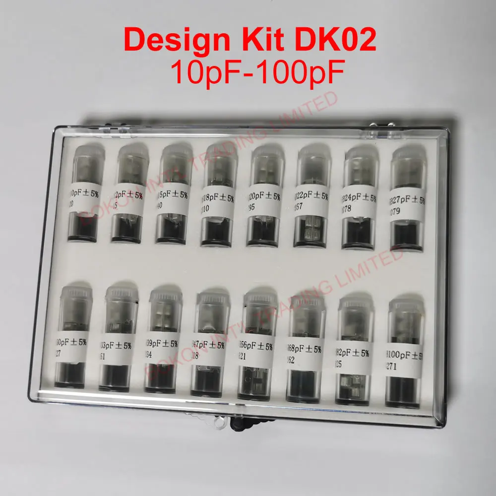 RF Microwave Capacitors design kit Chip High Q Ceramic 1111 1210 Size Porcelain P90 Multilayer Capacitor replace ATC 100B