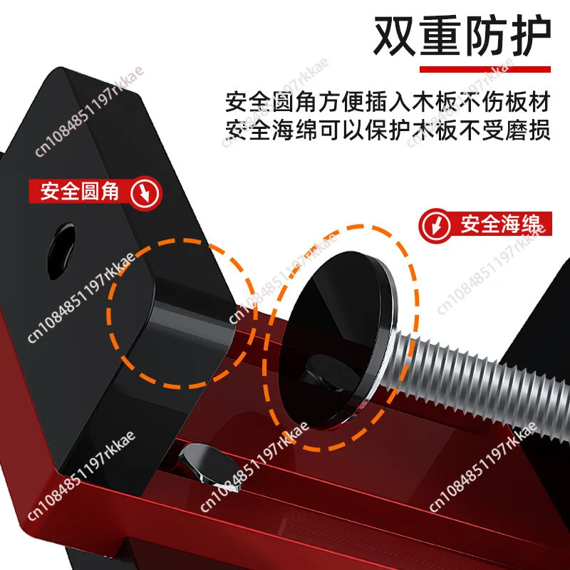 Cabinet Door Install Positioning Clamp Cabinets Frame Mounting Support Jig Aluminum Alloy Woodworking Door Installation Locator