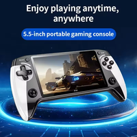 X9 Handheld Game Console 5.5Inch IPS Screen 8GB 2000+ Games Retro Video Game Console Type-C Charging Pocket Arcade Gaming Player