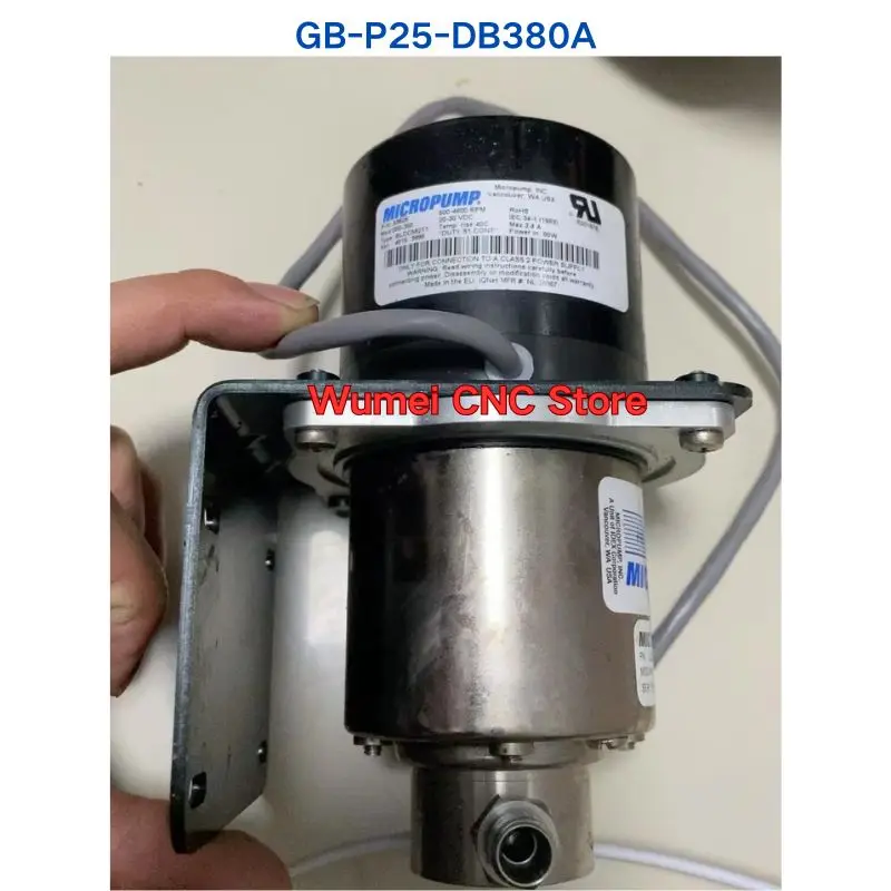 Second-hand test OK MICROPUMP Magnetic gear pump L23329 GB-P25-DB380A Full range of models, please consult for others