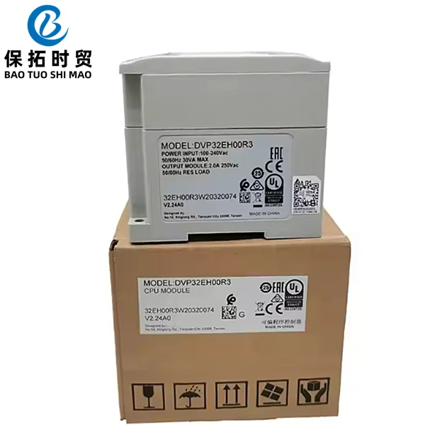 

DVP32EH00T3 PLC 32 Digital Inputs Plc Controller EH3 Series PLC 16DI 16DO Relay 100% Brand New Original Genuine Product In Stock
