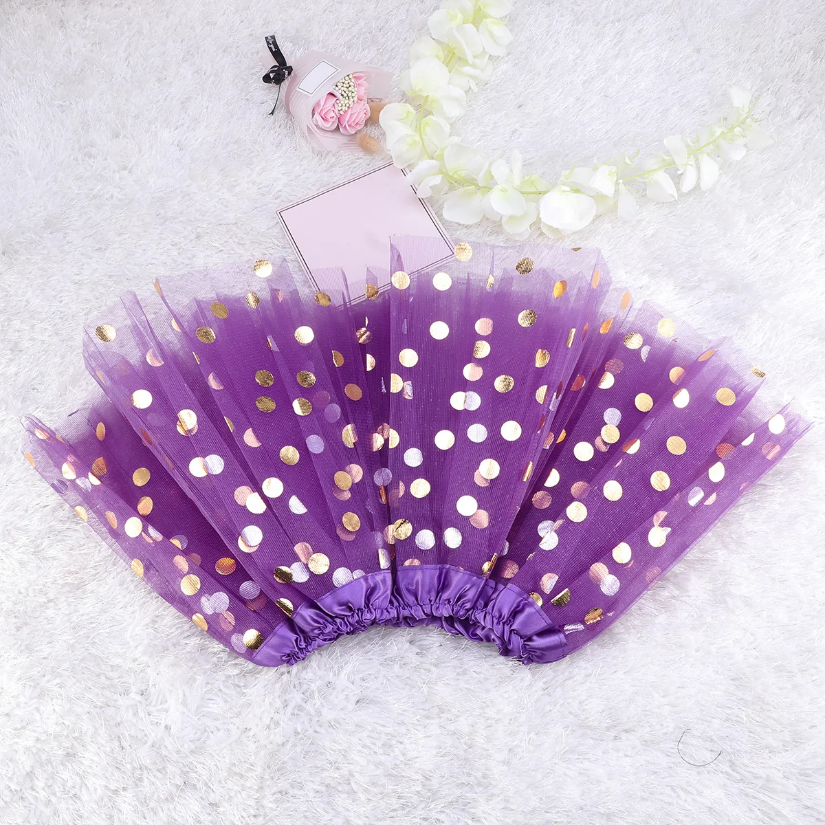 Jupe Tutu en Tulle à paillettes pour filles, vêtements de danse de fête, de vacances, taille élastique, jupe de Banquet, vêtements pour enfants