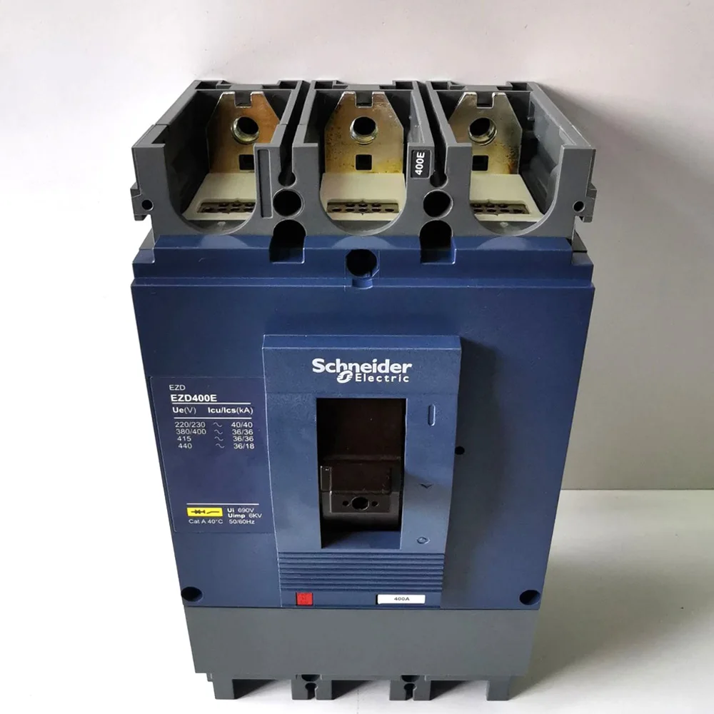 100% оригинальный электрический автоматический выключатель Schneider EZD400E3400K 3P 400A, защита от напряжения, автоматический воздушный выключатель, продукты Smart Life