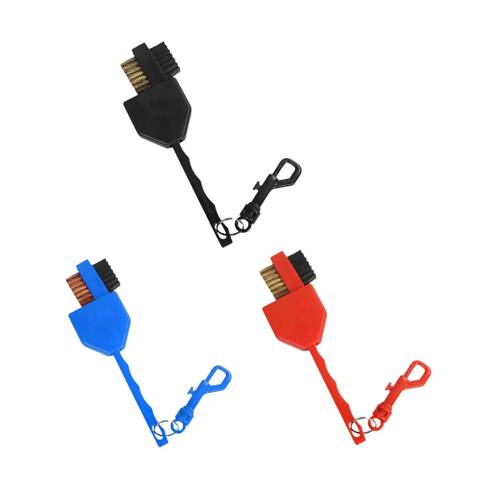 

Golf Club Brush Equipment with Hook Golf Groove Cleaning Tool for Outdoor