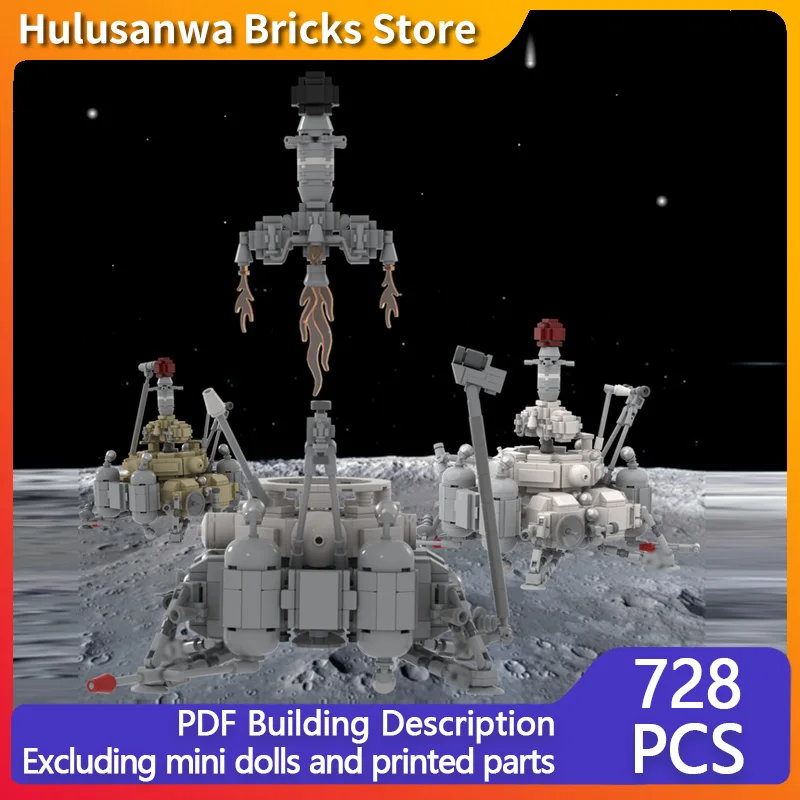 

Sample Return Vehicle Model MOC Building Bricks War Equipment Modular Technology Gifts Holiday Assemble Children Toys Suit