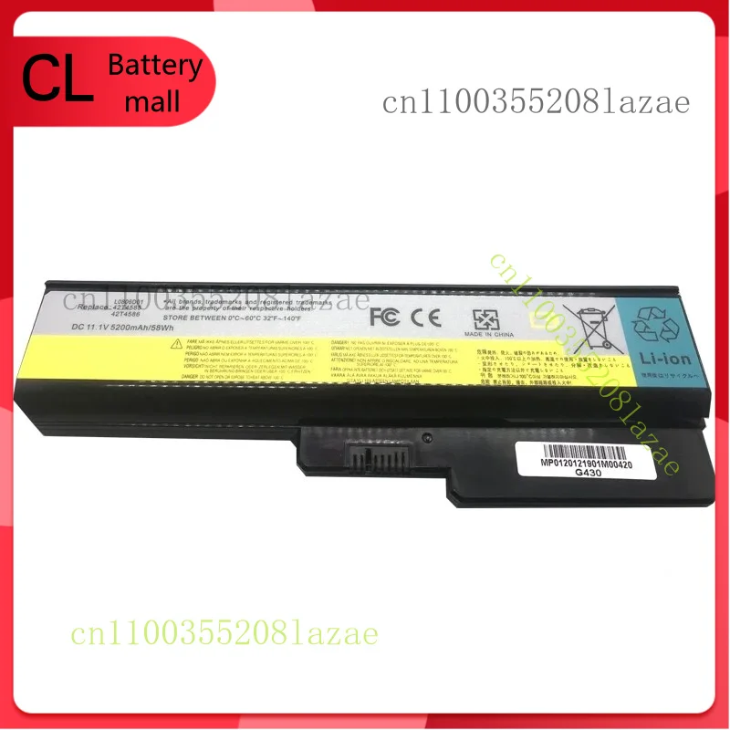 

Новый аккумулятор для Lenovo G430 G430A G530 G530A L3000 G450 G450A 3000 N500 L08O6C02