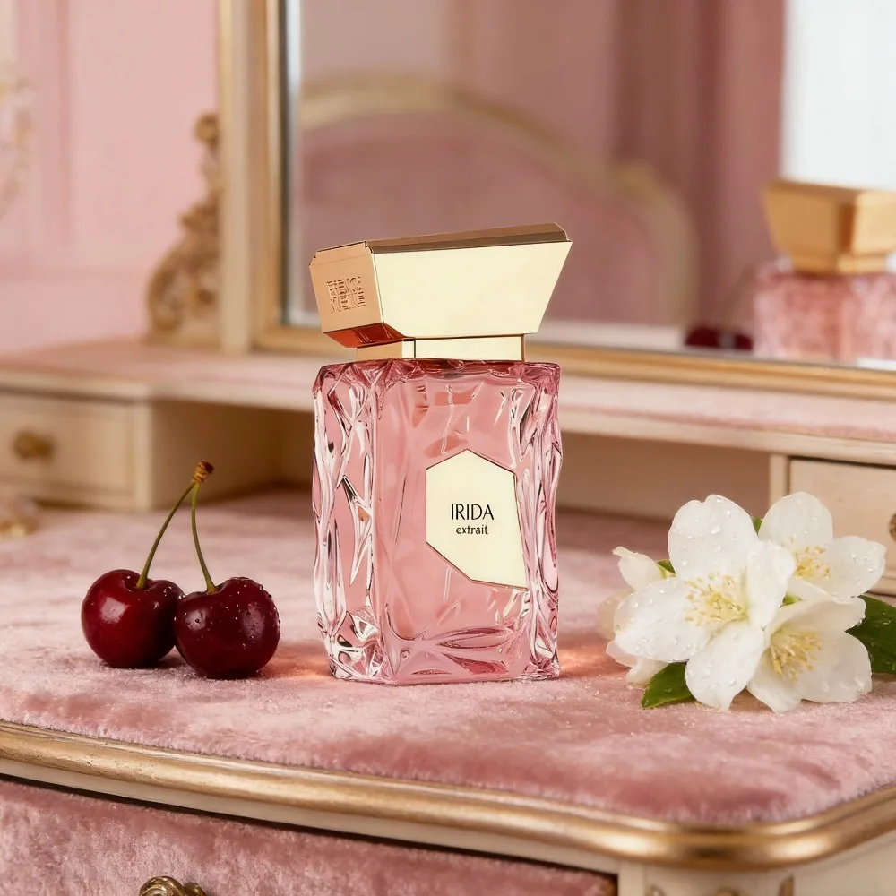 

Fragrance World French Avenue Irida Extrait de Parfum для женщин, 3.4Fl Oz, фруктово-цветочный парфюм с нотами вишни и жасмина